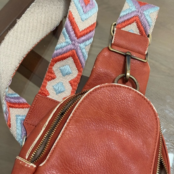 Urban Originals by Anthropologie Rust Crossbody Bag - Picture 7 of 9
